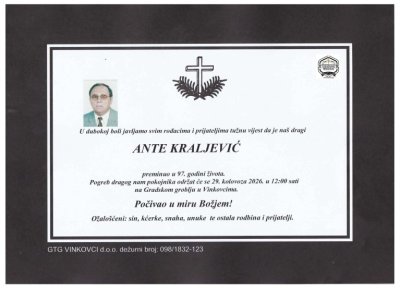 Fotografija osobe Ante Kraljević