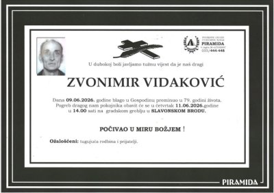 Fotografija osobe Zvonimir Vidaković