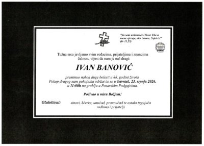 Fotografija osobe Ivan Banović