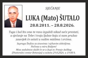 Fotografija osobe Luka Šutalo