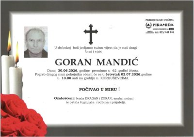 Fotografija osobe Goran Mandić