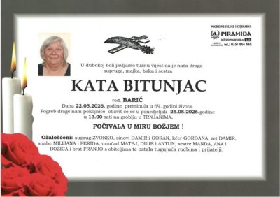 Fotografija osobe Kata Bitunjac