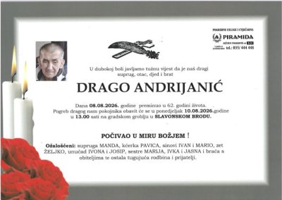 Fotografija osobe Drago Andrijanić