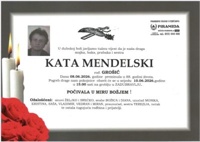 Fotografija osobe Kata Mendelski