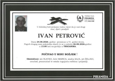 Fotografija osobe Ivan Petrović