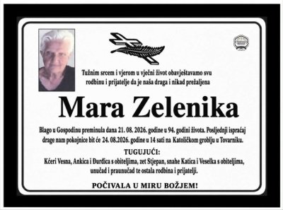 Fotografija osobe Mara Zelenika