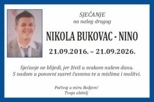 Fotografija osobe Nikola Bukovac – Nino