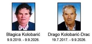 Fotografija osobe Blagica Drago Drac Kolobarić