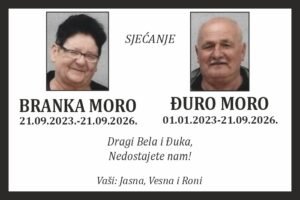 Fotografija osobe Branka i Đuro Moro