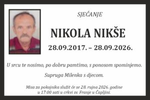 Fotografija osobe Nikola Nikše
