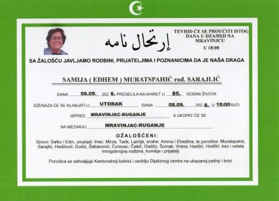 Fotografija osobe Samija Muratspahić
