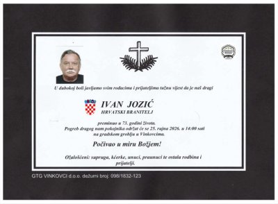Fotografija osobe Ivan Jozić – Hrvatski branitelj