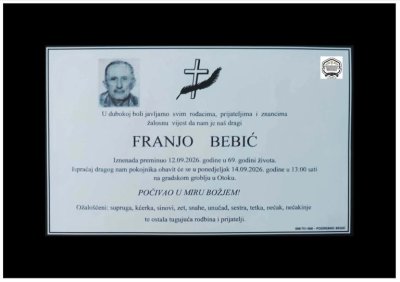 Fotografija osobe Franjo Bebić