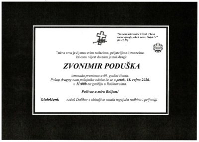 Fotografija osobe Zvonimir Poduška