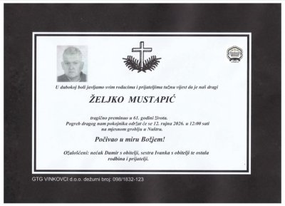 Fotografija osobe Željko Mustapić