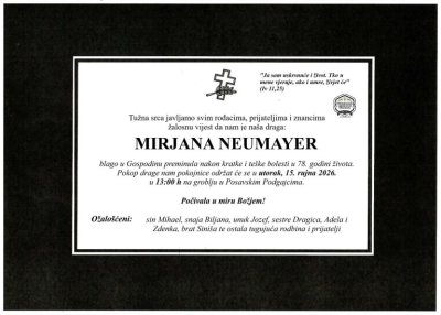 Fotografija osobe Mirjana Neumayer