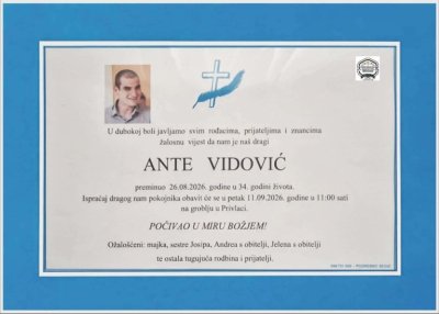 Fotografija osobe Ante Vidović
