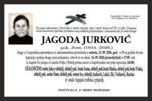 Fotografija osobe Jagoda Jurković