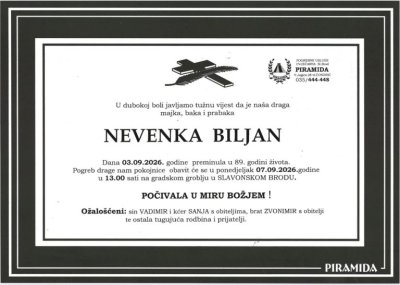 Fotografija osobe Nevenka Biljan