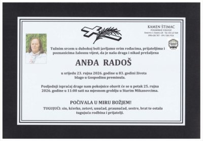 Fotografija osobe Anđa Radoš