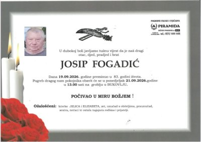 Fotografija osobe Josip Fogadić