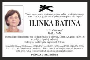 Fotografija osobe Ilinka Batina