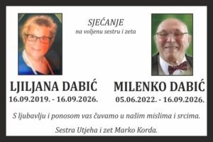 Fotografija osobe Ljiljana i Milenko Dabić