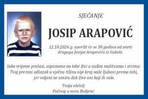 Fotografija osobe Josip Arapović
