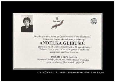 Fotografija osobe Anđelka Glibušić