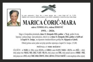 Fotografija osobe Marica Ćorić-Mara