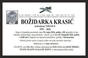Fotografija osobe Božidarka Krasić