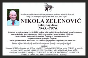 Fotografija osobe Nikola Zelenović