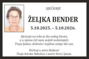 Fotografija osobe Željka Bender