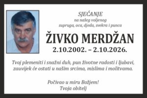 Fotografija osobe Živko Merdžan